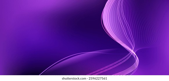 Technology digital flow background, modern tech banner, corporate business concept, hi-tech abstract background  for presentation business or tech event poster EPS 10