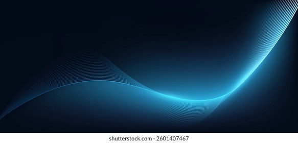 Technology digital flow background, modern tech banner, corporate business concept, hi-tech abstract background  for presentation business or tech event poster EPS 10