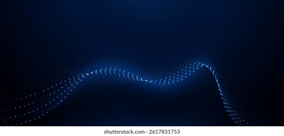 Technology digital flow background, modern tech banner, corporate business concept, hi-tech abstract background  for presentation business or tech event poster EPS 10