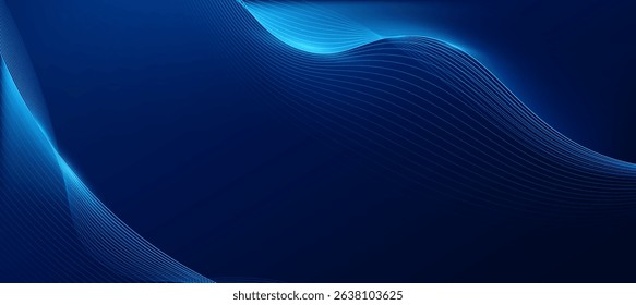Technology digital flow background, modern tech banner, corporate business concept, hi-tech abstract background for presentation business or tech event poster EPS 10