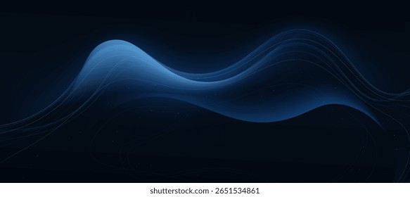 Technology digital flow background, modern tech banner, corporate business concept, hi-tech abstract background  for presentation business or tech event poster EPS 10