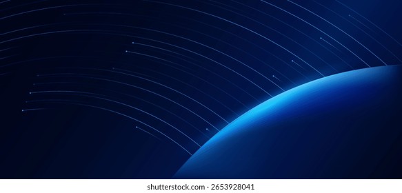 Technology digital flow background, modern tech banner, corporate business concept, hi-tech abstract background  for presentation business or tech event poster EPS 10
