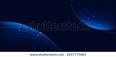 Technology digital flow background, modern tech banner, corporate business concept, hi-tech abstract background  for presentation business or tech event poster EPS 10