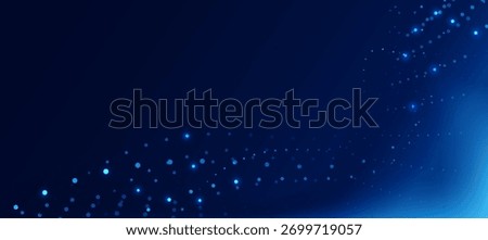Technology digital flow background, modern tech banner, corporate business concept, hi-tech abstract background for presentation business or tech event poster EPS 10