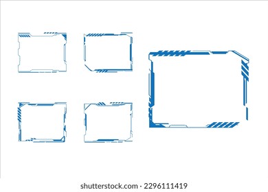 Technology Digital Frame Design Vector