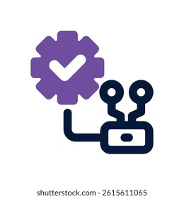 technology dual tone icon. Sleek and modern vector icon for websites, mobile apps, marketing materials, and corporate design. Fully scalable and ready to use.