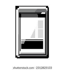 technology ebook reader game pixel art retro vector. bit technology ebook reader. old vintage illustration