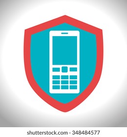 Technology electronic devices graphic design, vector illustration eps10