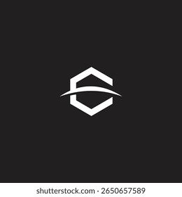 technology element square line logo design