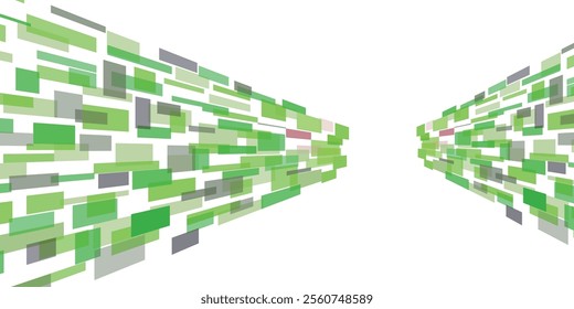 Technology Ellipse Green Business Background