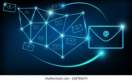 Technology email marketing and communications network