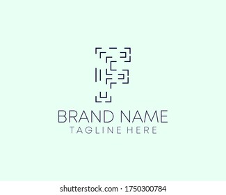 Technologie für Logo-Design, Vektorgrafik 