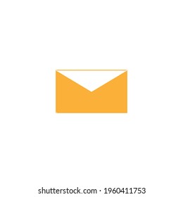 Technology flat icon email icon vector