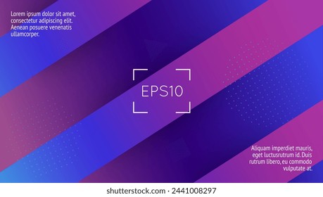 Technology Frame. Party 3d Pattern. Blue Memphis Art. Vector Fluid. Curve Horizontal Elements. Spectrum Page. Tech Landing Page. Pink Technology Frame