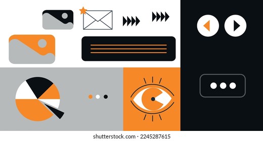 Technology future concept. Vector people flat illustration. Ideal for social media and business presentations, user interface, UX, graphic and web design, apps and interfaces. EPS 10