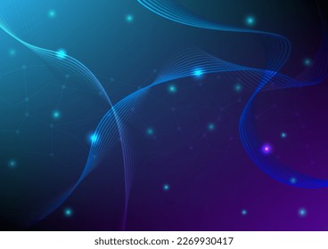 Technology futuristic abstract background.techno,digital network graphic abstract illustration 