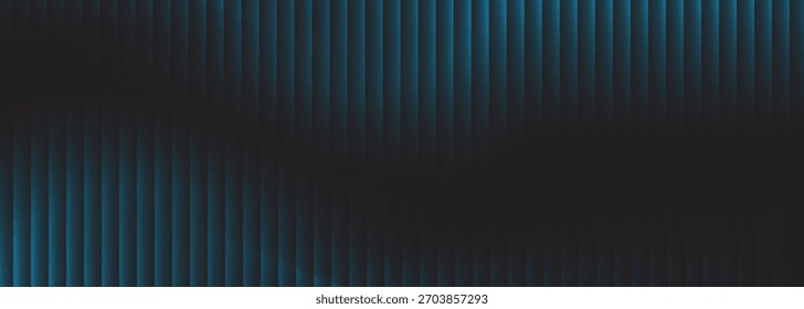 Tecnologia de fundo futurista linhas listradas com efeito de luz sobre fundo azul. apresentação