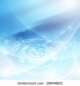 Technology futuristic digital background, Vector illustration