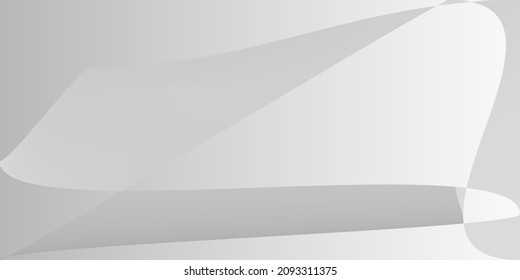 Technology Futuristic Minimal Modern Gradient Mesh. Smooth Grey Dynamic Layers Blurred Background. Digital Shape Silver Metallic Illustration. Alluminium Gray Monochromatic Fluid Modern Design.