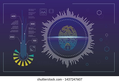 Technology futuristic modern user interface circle shapes. HUD elements. Futuristic Sci Fi Abstract Set. Futuristic blue virtual graphic touch user interface. Set of Circular Design Element.