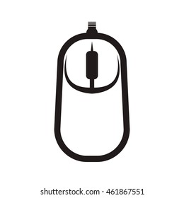 Technology and gadget concept represented by mouse icon. Isolated and flat illustration