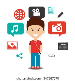 technology gadget design, vector illustration eps10 graphic 