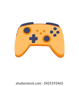 technology gamepad cartoon. controller render, gadget toy, device computer technology gamepad sign. isolated symbol vector illustration