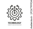 cogwheel and technology