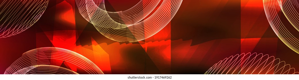 technology geometric line vector background