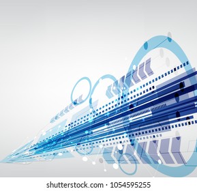 technology  geometric pattern abstract background design