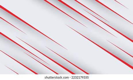 Technology geometric red color shiny motion diagonally background.