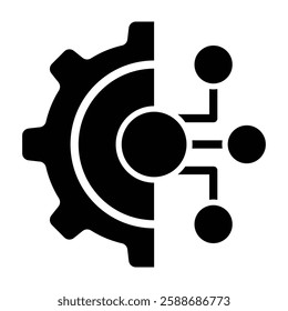 Technology Glyph Icon Design For Personal And Commercial Use