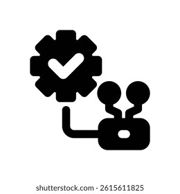 technology glyph icon. Strong and solid vector icon for websites, mobile interfaces, presentations, and visual branding. High quality and easy to edit.
