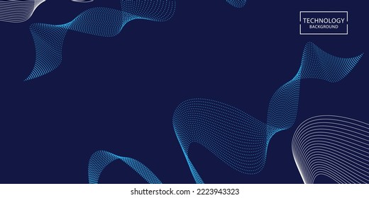 Technology graphic design background. Vector illustration. Vector Abstract technology circuit lines. Technology vector background.Eps10 vector illustration.	