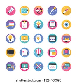 Technology And Graphics Icons 