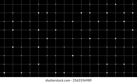 Technology grid abstract background. Futuristic seamless tech blueprint pattern, virtual interface HUD grid wallpaper