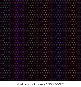 Technology halftone colorful geometric texture background. Spotted vector abstract overlay. Futuristic pattern for web design, advertisment banners, comic books, manga, posters, pakaging. 