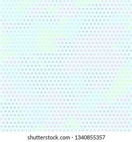 Technology halftone colorful geometric texture background. Spotted vector abstract overlay. Futuristic pattern for web design, advertisment banners, comic books, manga, posters, pakaging. 