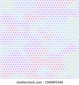 Technology halftone colorful geometric texture background. Spotted vector abstract overlay. Futuristic pattern for web design, advertisment banners, comic books, manga, posters, pakaging. 