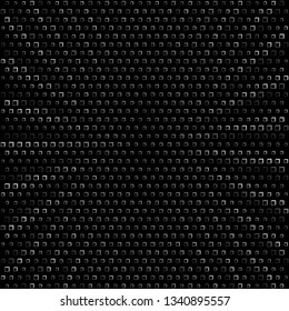 Technology halftone colorful geometric texture background. Spotted vector abstract overlay. Futuristic pattern for web design, advertisment banners, comic books, manga, posters, pakaging. 
