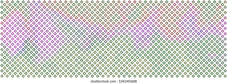 Technology halftone colorful geometric texture background. Spotted vector abstract overlay. Futuristic pattern for web design, advertisment banners, comic books, manga, posters, pakaging. 