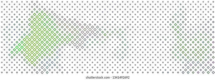 Technology halftone colorful geometric texture background. Spotted vector abstract overlay. Futuristic pattern for web design, advertisment banners, comic books, manga, posters, pakaging. 