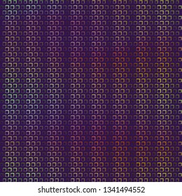 Technology halftone colorful geometric texture background. Spotted vector abstract overlay. Futuristic pattern for web design, advertisment banners, comic books, manga, posters, pakaging. 