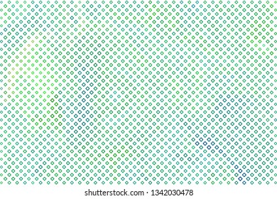 Technology halftone colorful geometric texture background. Spotted vector abstract overlay. Futuristic pattern for web design, advertisment banners, comic books, manga, posters, pakaging. 