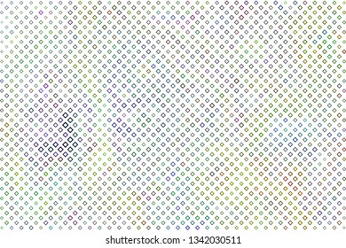 Technology halftone colorful geometric texture background. Spotted vector abstract overlay. Futuristic pattern for web design, advertisment banners, comic books, manga, posters, pakaging. 