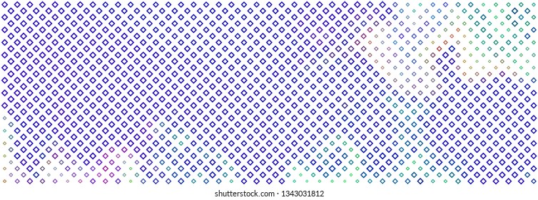 Technology halftone colorful geometric texture background. Spotted vector abstract overlay. Futuristic pattern for web design, advertisment banners, comic books, manga, posters, pakaging. 