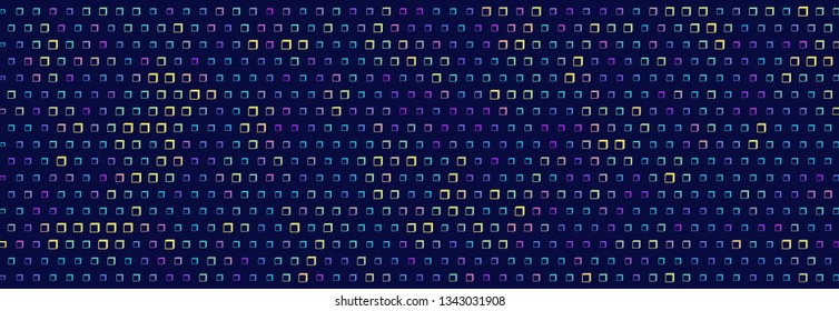 Technology halftone colorful geometric texture background. Spotted vector abstract overlay. Futuristic pattern for web design, advertisment banners, comic books, manga, posters, pakaging. 