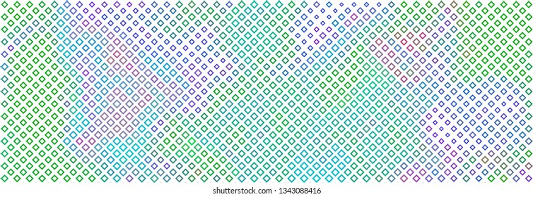 Technology halftone colorful geometric texture background. Spotted vector abstract overlay. Futuristic pattern for web design, advertisment banners, comic books, manga, posters, pakaging.