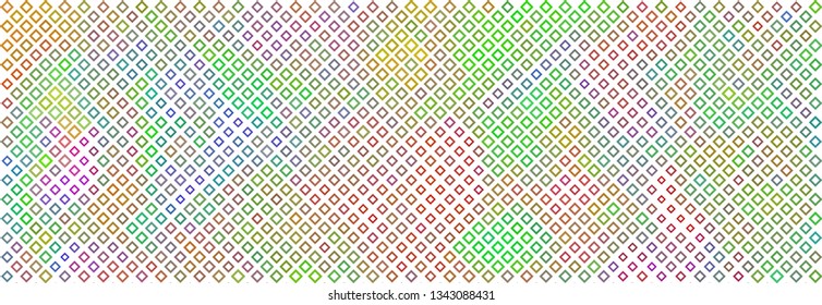 Technology halftone colorful geometric texture background. Spotted vector abstract overlay. Futuristic pattern for web design, advertisment banners, comic books, manga, posters, pakaging.