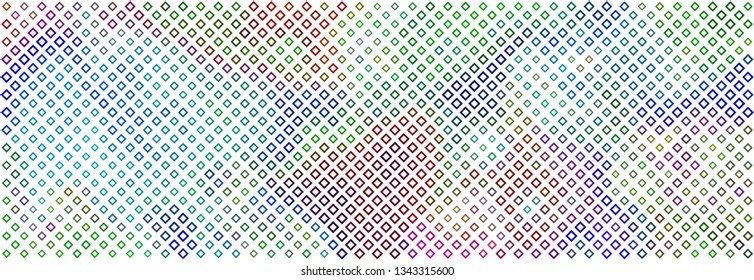 Technology halftone colorful geometric texture background. Spotted vector abstract overlay. Futuristic pattern for web design, advertisment banners, comic books, manga, posters, pakaging. 